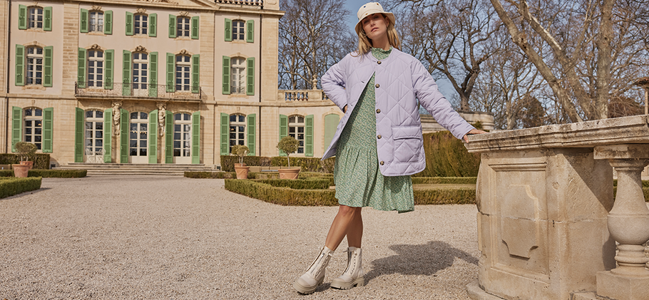 Beige store leren laarsjes